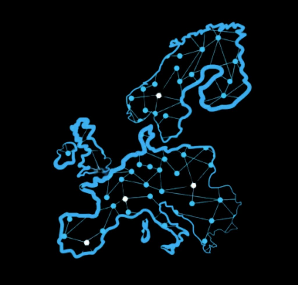 Red de usuarios del hilo musical sin SGAE Ondeón en Europa - Más de 800 establecimientos