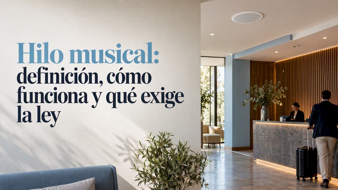Hilo musical: definición, cómo funciona y qué exige la ley