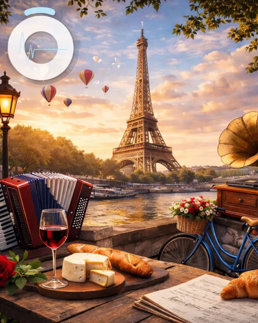 La France! - Hilo musical libre de derechos para negocios Playlist de hilo musical sin SGAE: La France! - Ondeón