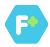 Farmàcia client — logotip F+